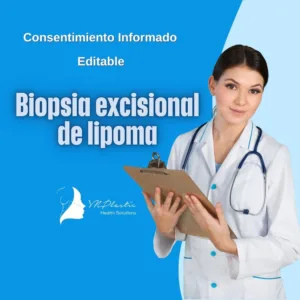consentimiento informado editable para biopsia excisional de lipoma
