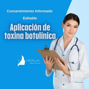 consentimiento informado editable para aplicación de toxina botulínica